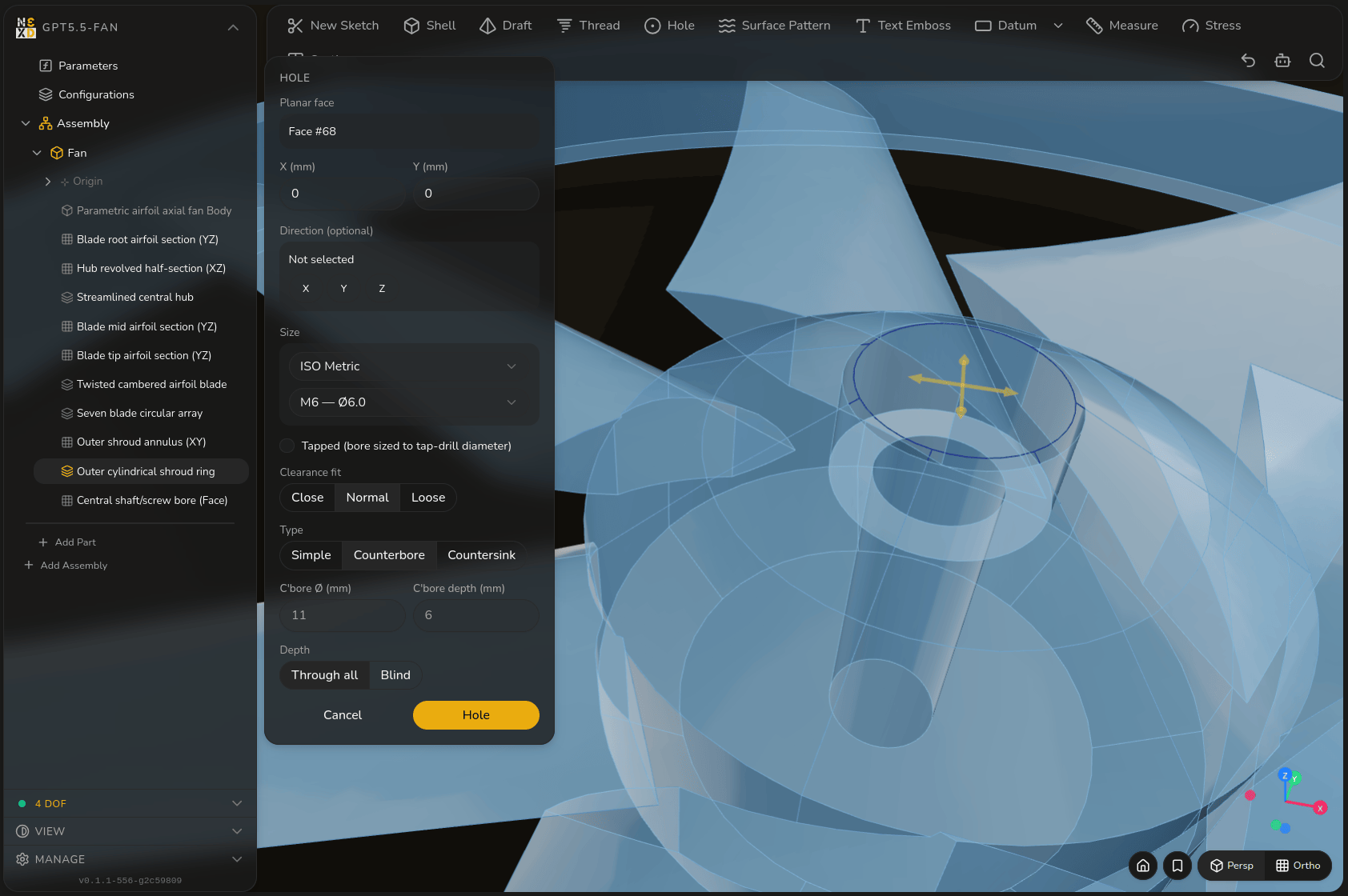Parametric 2D & 3D features