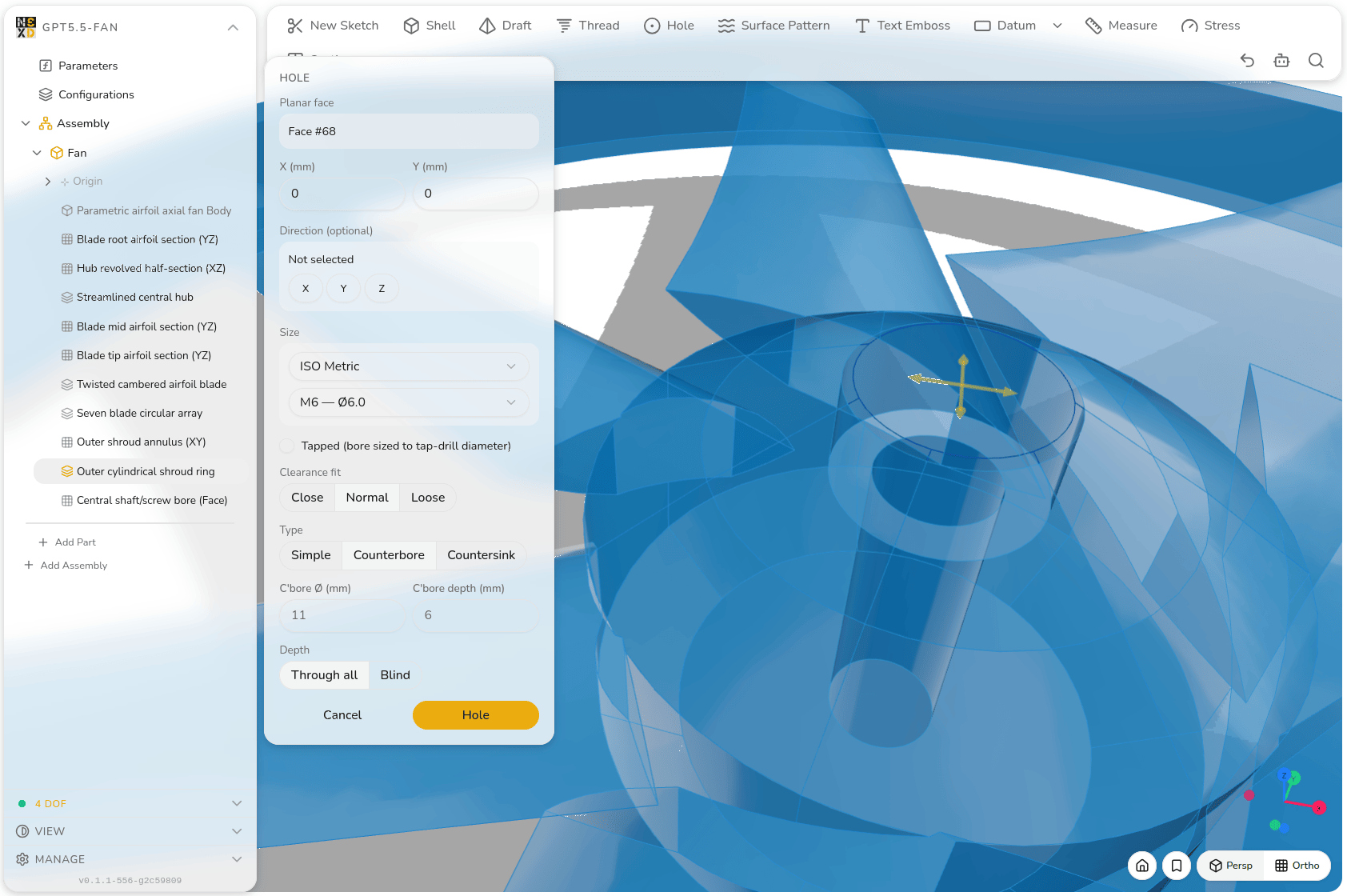 Parametric 2D & 3D features